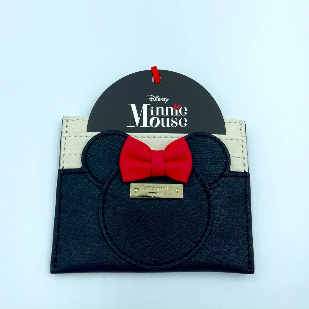 Kate Spade x Disney Minnie Mouse Card Case NWT